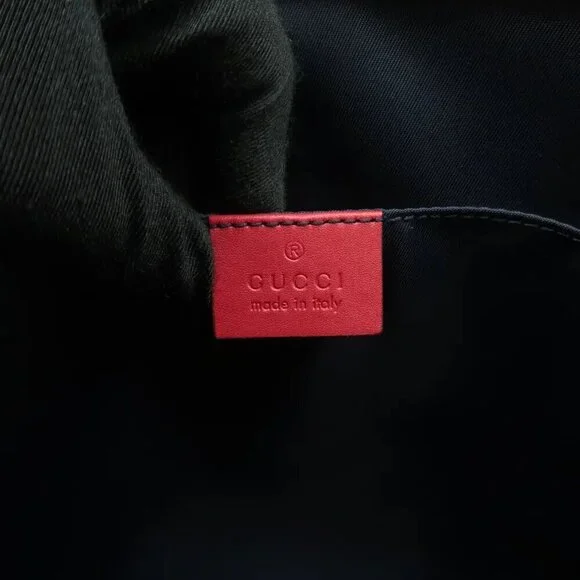 100% Authentic GUCCI Blooms Blue Canvas Clutch Bag 552-060724 - Picture 12 of 12